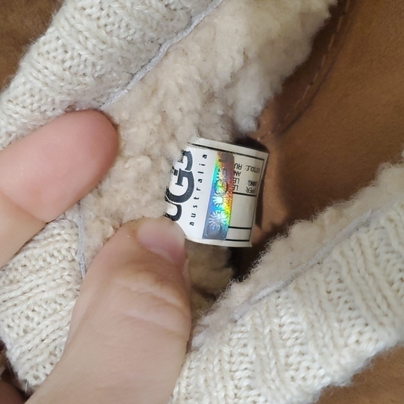 UGG Australia Gael Mules Clogs Chestnut Suede SN/1934 US 9 shoes - Picture 11 of 13